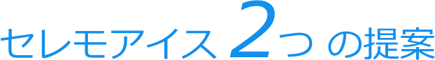 セレモアイス 2つ の提案